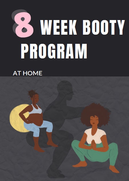 Digital 8 Week Booty Workout Program/Digital Fitness Course/Fitness Guide/eBook- Resell- Digital Fitness Academy/Fitness program/workout